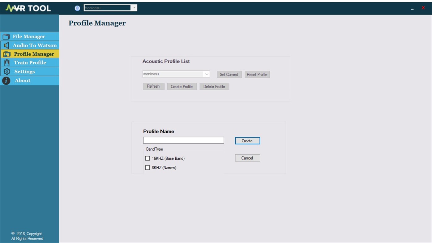 #6. Watson Speech to Text Productivity Tool for Transcribers (Windows) Przez: M2ComSys