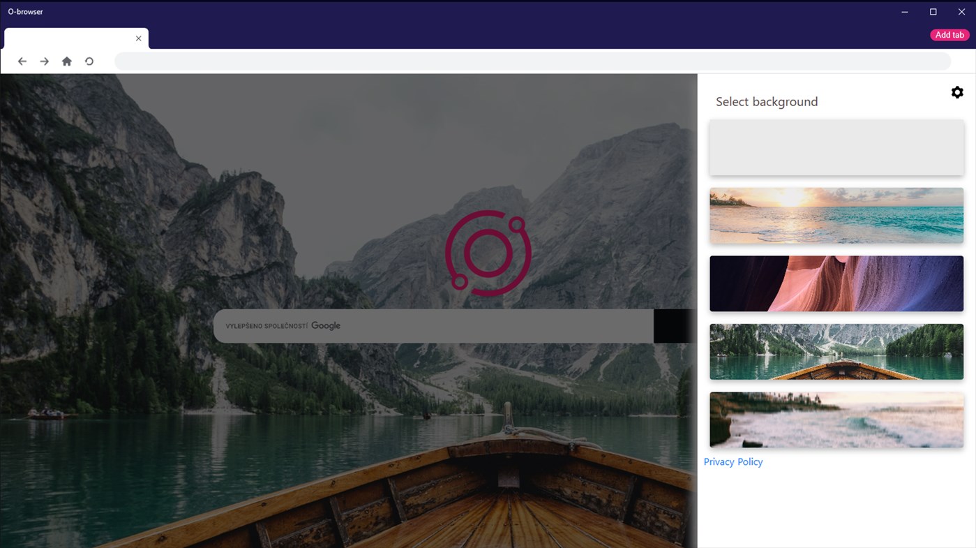#2. O-browser (Windows) By: Tronlabs