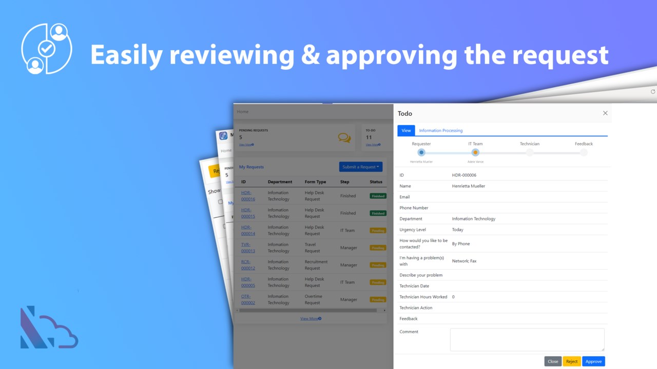 Snapshot 3 of Multi Approval Process for Apps