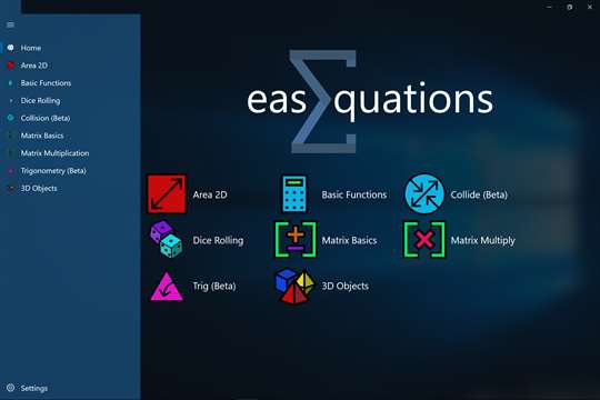 easEquations screenshot 1