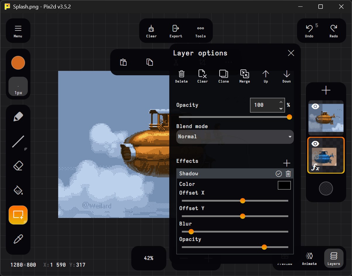 Pix2d screenshot
