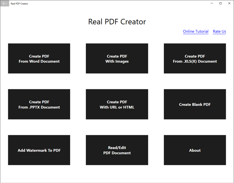 Real PDF Creator - PC - (Windows)
