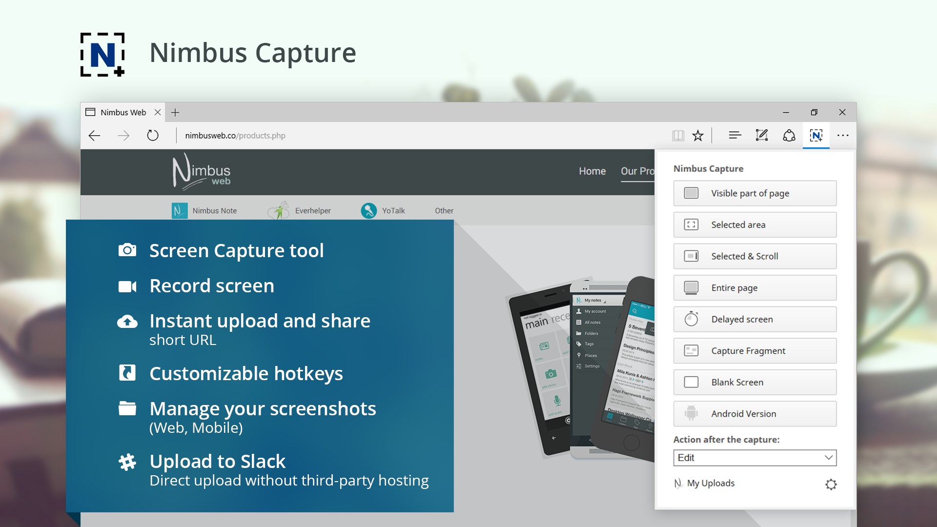 Nimbus Screenshot & Screen Video Recorder