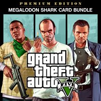 Bundle Grand Theft Auto V : Édition Premium et paquet de dollars Megalodon Shark