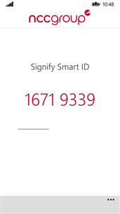 Signify Smart ID screenshot 1