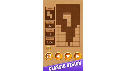 Wood Block Puzzle Tetris screenshot 1