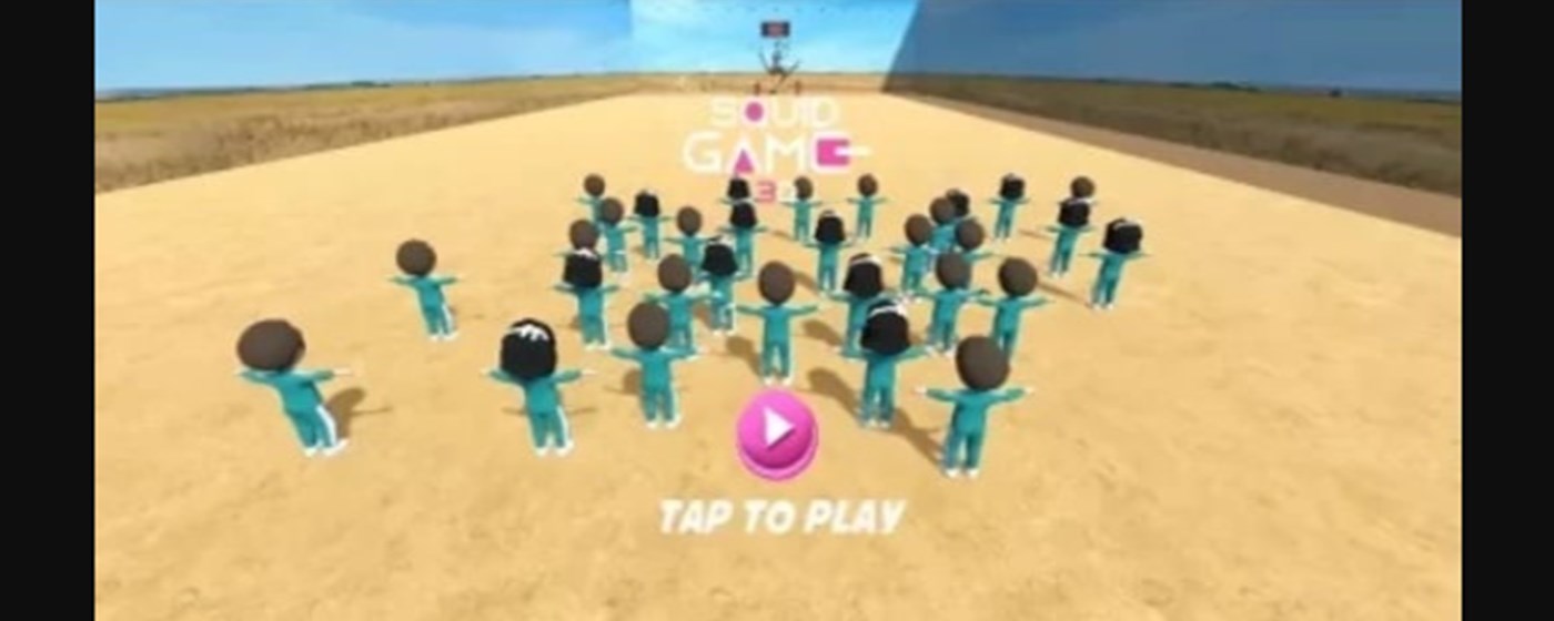 Squid Games 3D Game marquee promo image