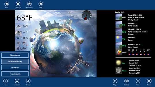 Weather Planet screenshot 1