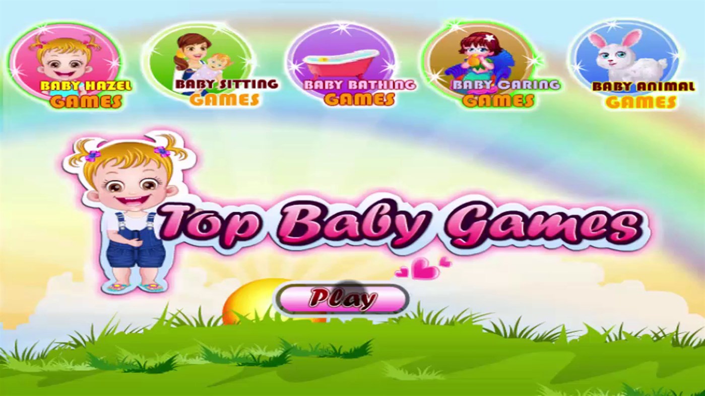 #1. Baby Hazel Beach Party (Windows) By: GameTab LLC