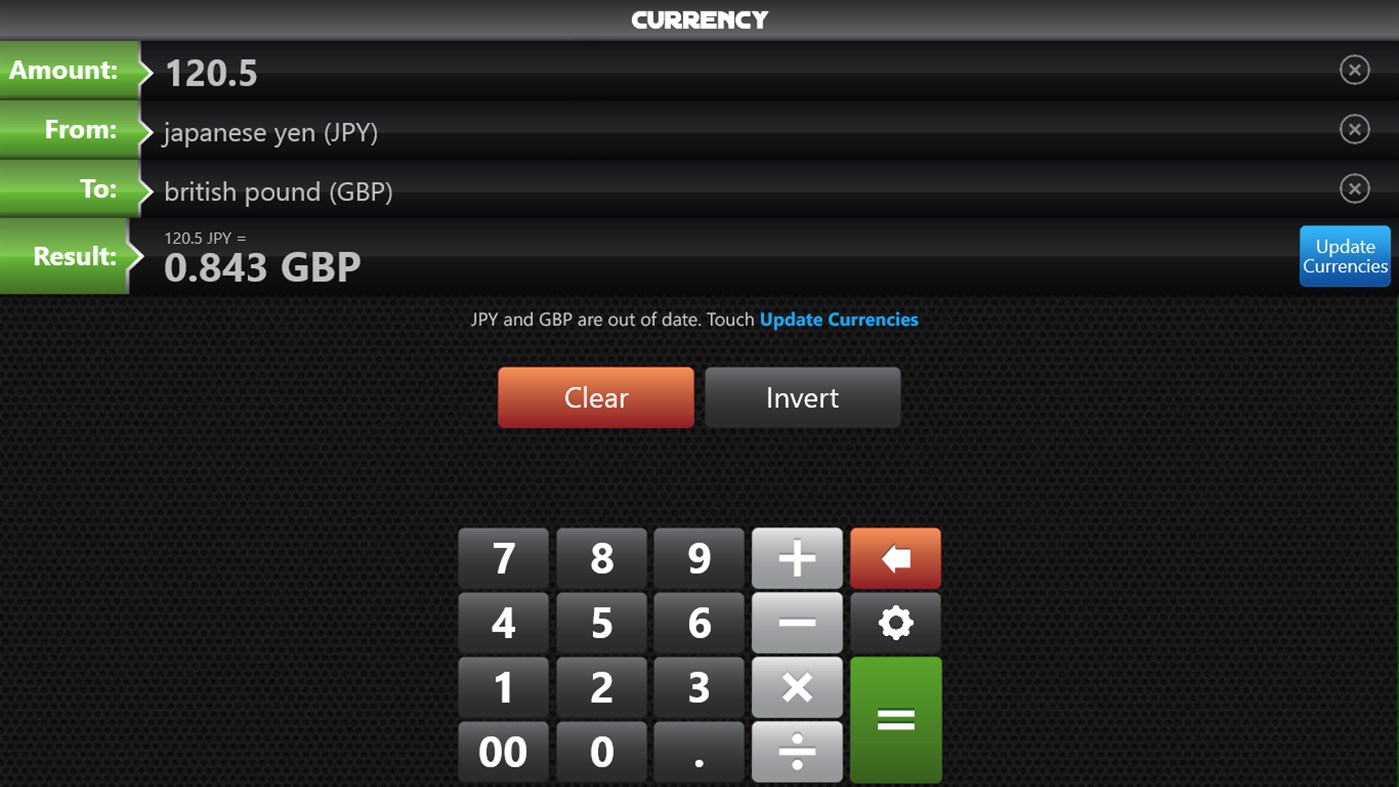 #3. Convert Units HD (Windows) Podle: Bernardo Zamora