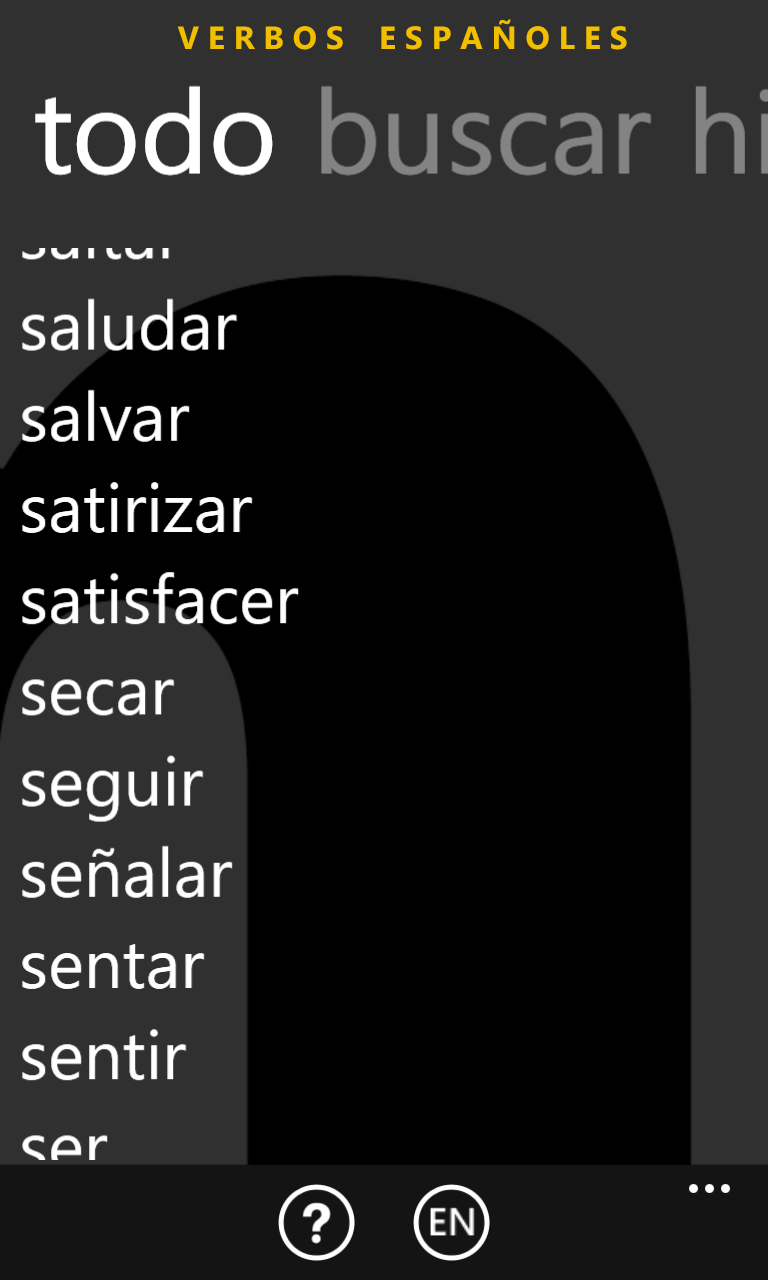 Screenshot 3 Verbos windows