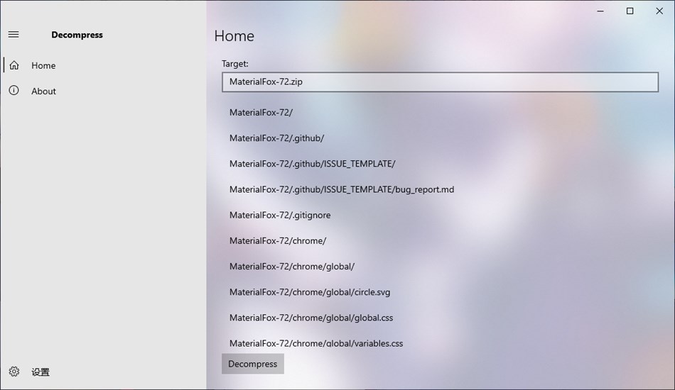 Extract (Windows) Podle: stdlib
