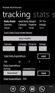 Pocket Nutritionist screenshot 5