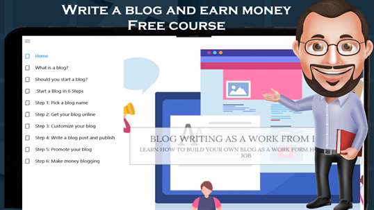 Blog writing guide - become a blogger and earn money screenshot 1