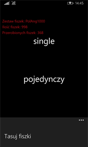 Fiszki POL-ANG screenshot 3