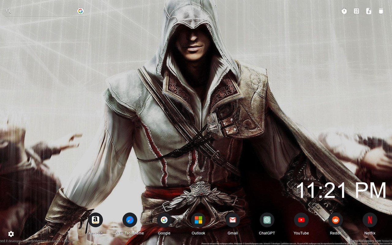 Assassin's Creed HD Wallpapers New Tab