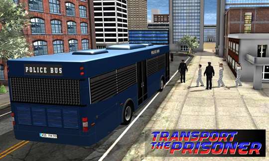 Prison Bus Criminal Transport screenshot 1
