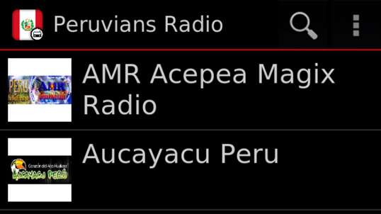 Peruvians Radio screenshot 1