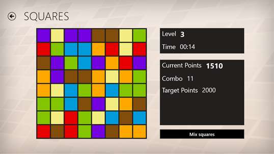 Squares Puzzle screenshot 1