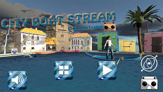 City Boat Stream Adventure screenshot 1