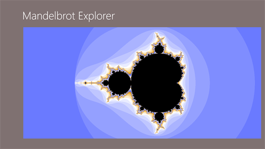 Mandelbrot Explorer screenshot 1