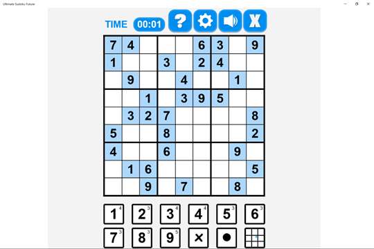 Ultimate Sudoku Future screenshot 2