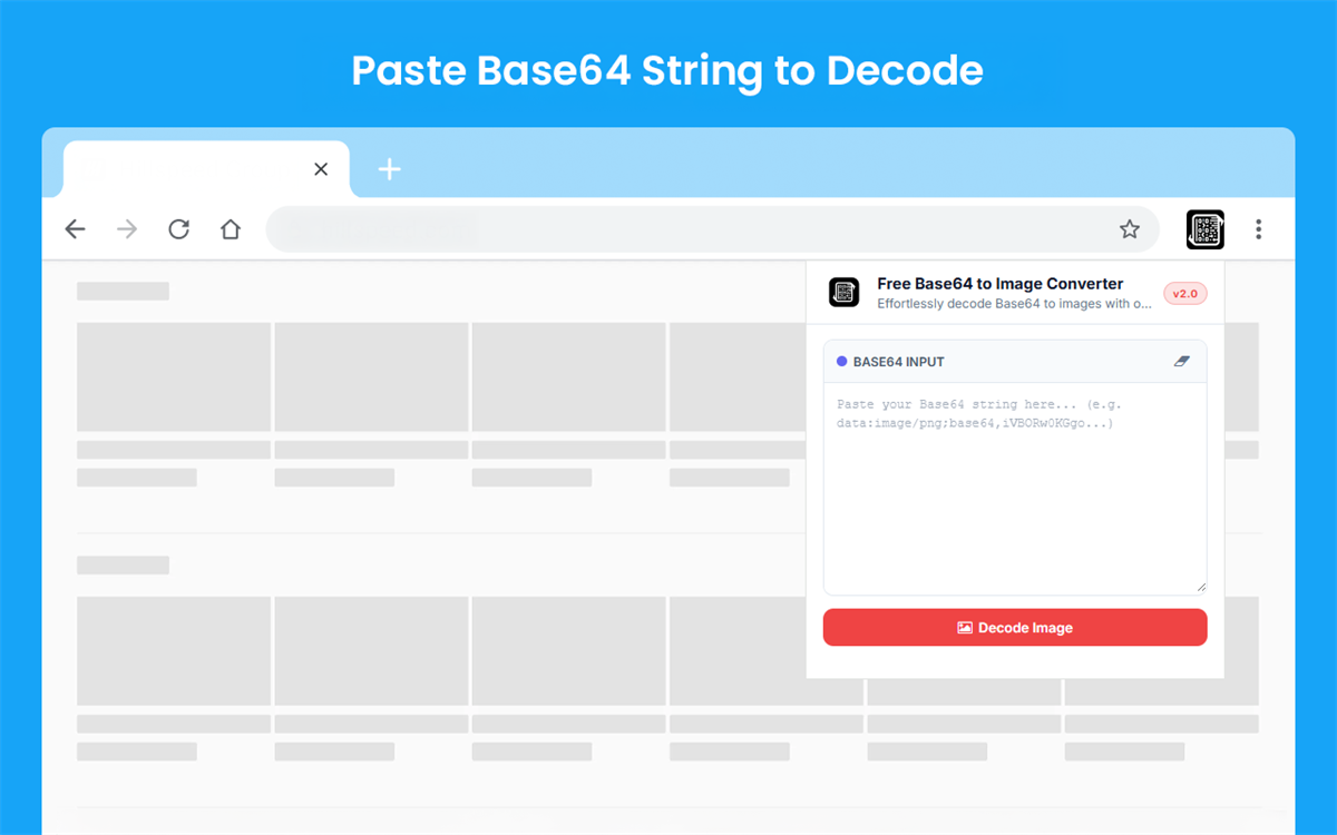 Free Base64 to Image Converter