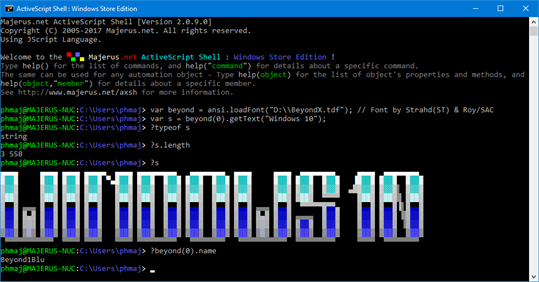 ActiveScript Shell screenshot 5