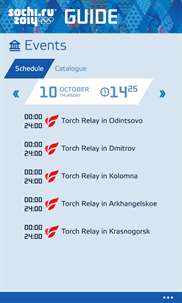 Sochi 2014 Guide screenshot 1