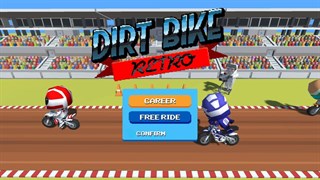 Dirt Bike Retro screenshot 1