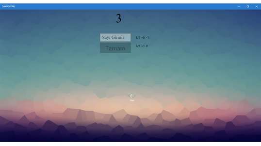 SAYI OYUNU screenshot 4