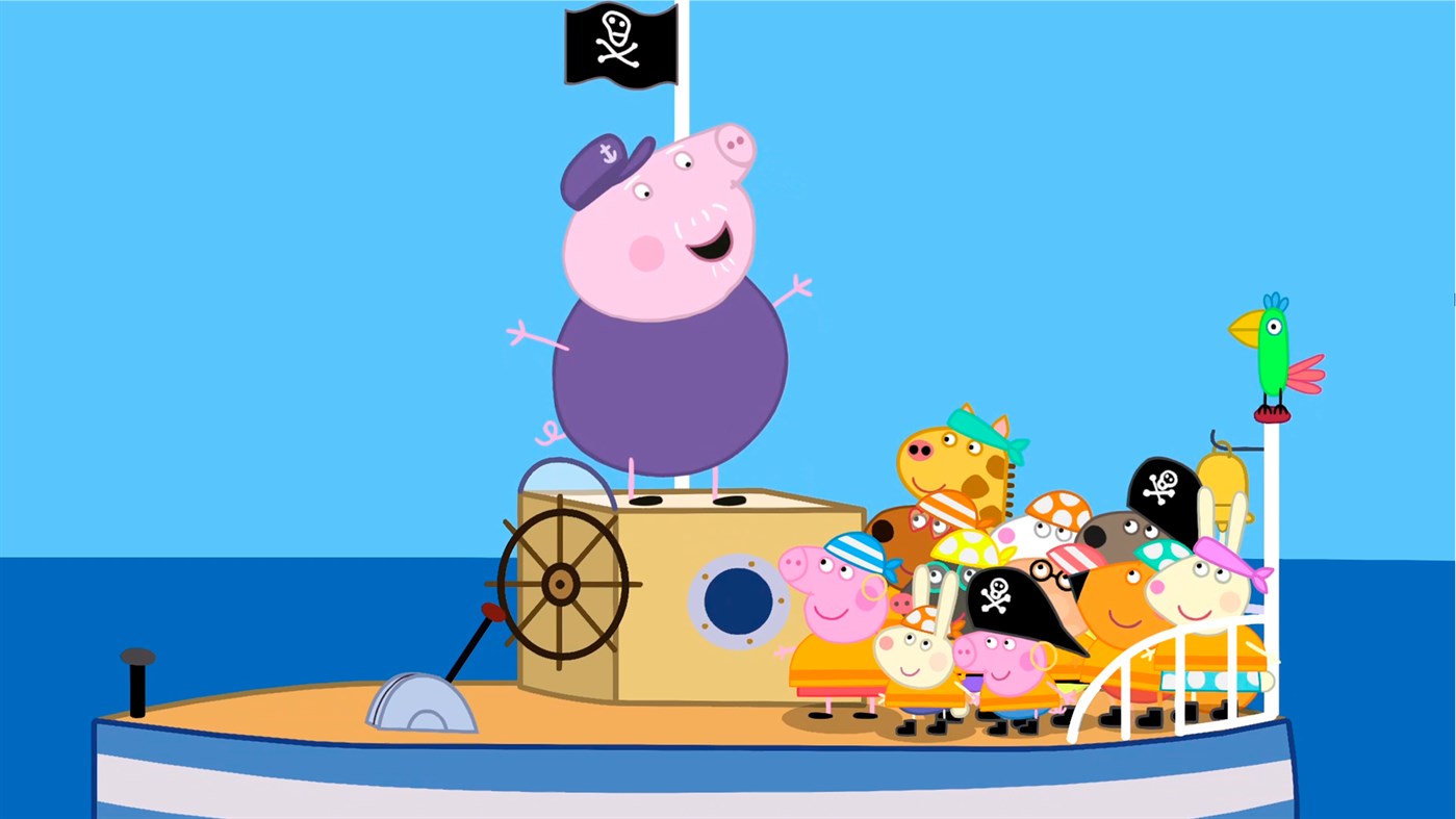 #3. My Friend Peppa Pig: Pirate Adventures (Windows) By: Outright Games Ltd.