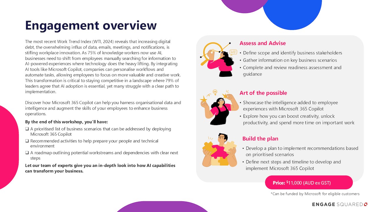 Snapshot 1 of Copilot Vision and Value