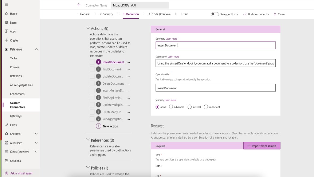 Snapshot 4 of MongoDB based Customer Onboarding Application