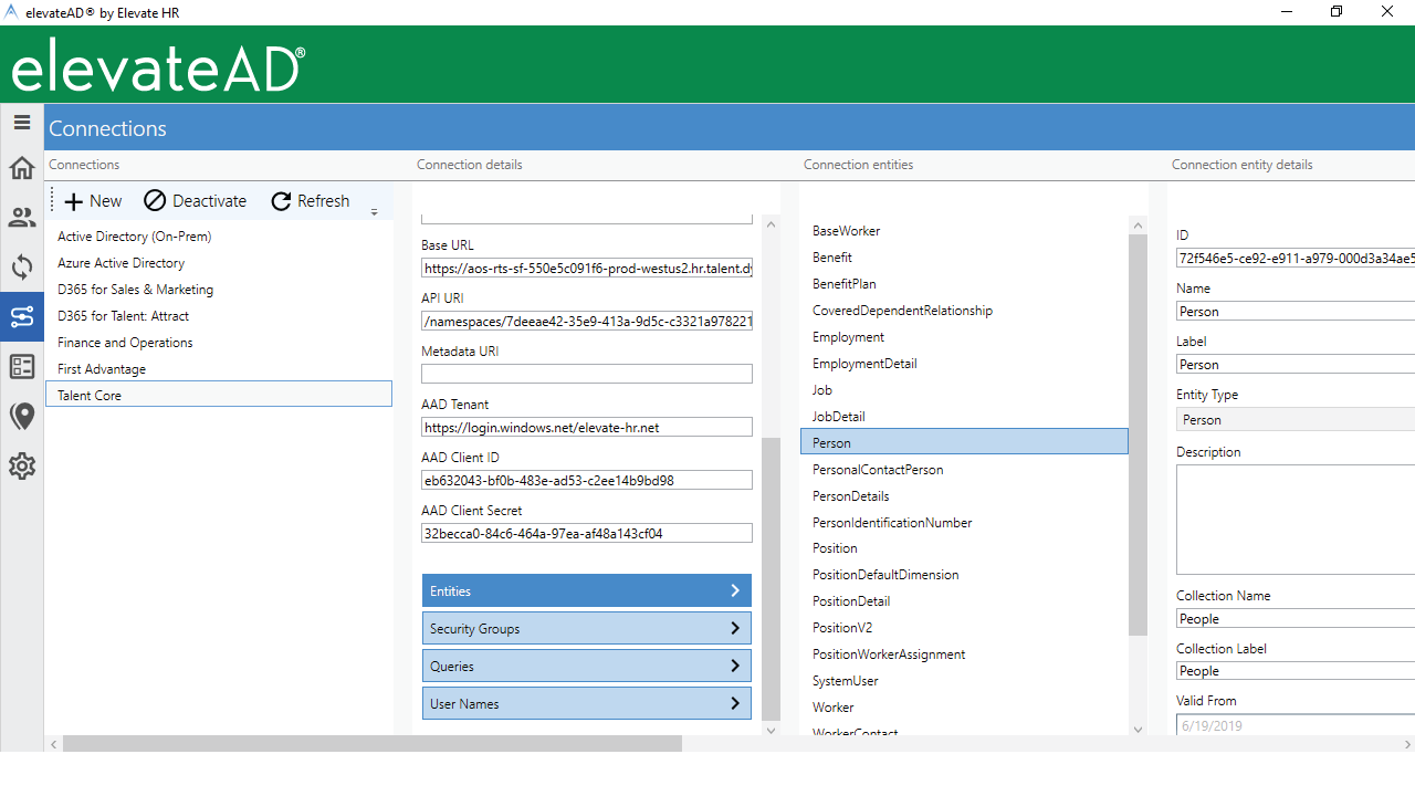 Snapshot 4 of elevateAD for Active Directory Automation