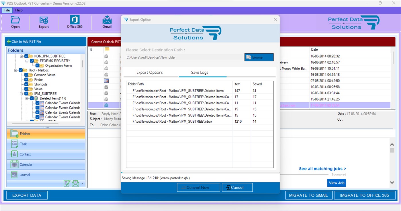 #6. PDS PST Converter (Windows) 由: PERFECT DATA SOLUTIONS