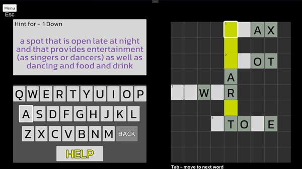 Crossword Crave — 1