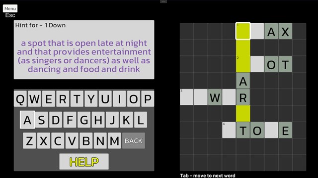Crossword Crave screenshot 1