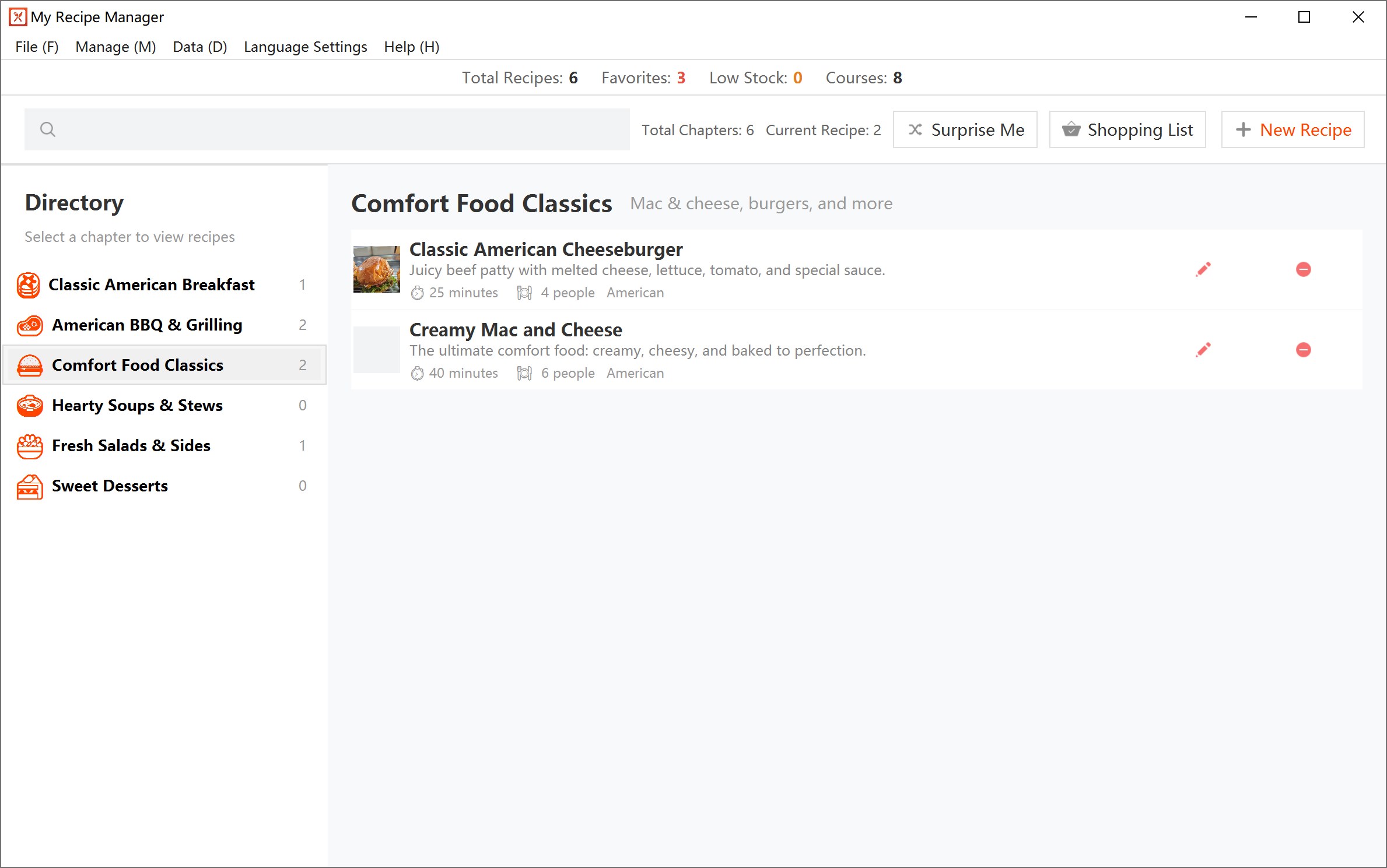 My Recipe Manager-Meal Planner screenshot