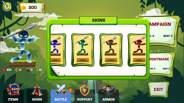 The Stickman Stick War screenshot 3
