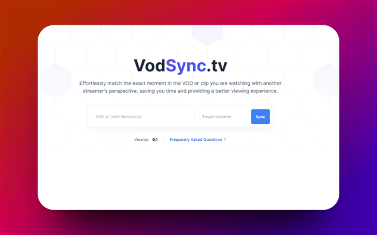 VodSync.tv - Sync Twitch VODs & Clips Easily