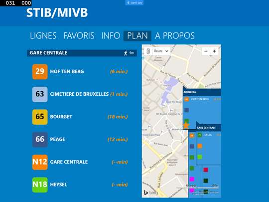 STIB-MIVB screenshot 3