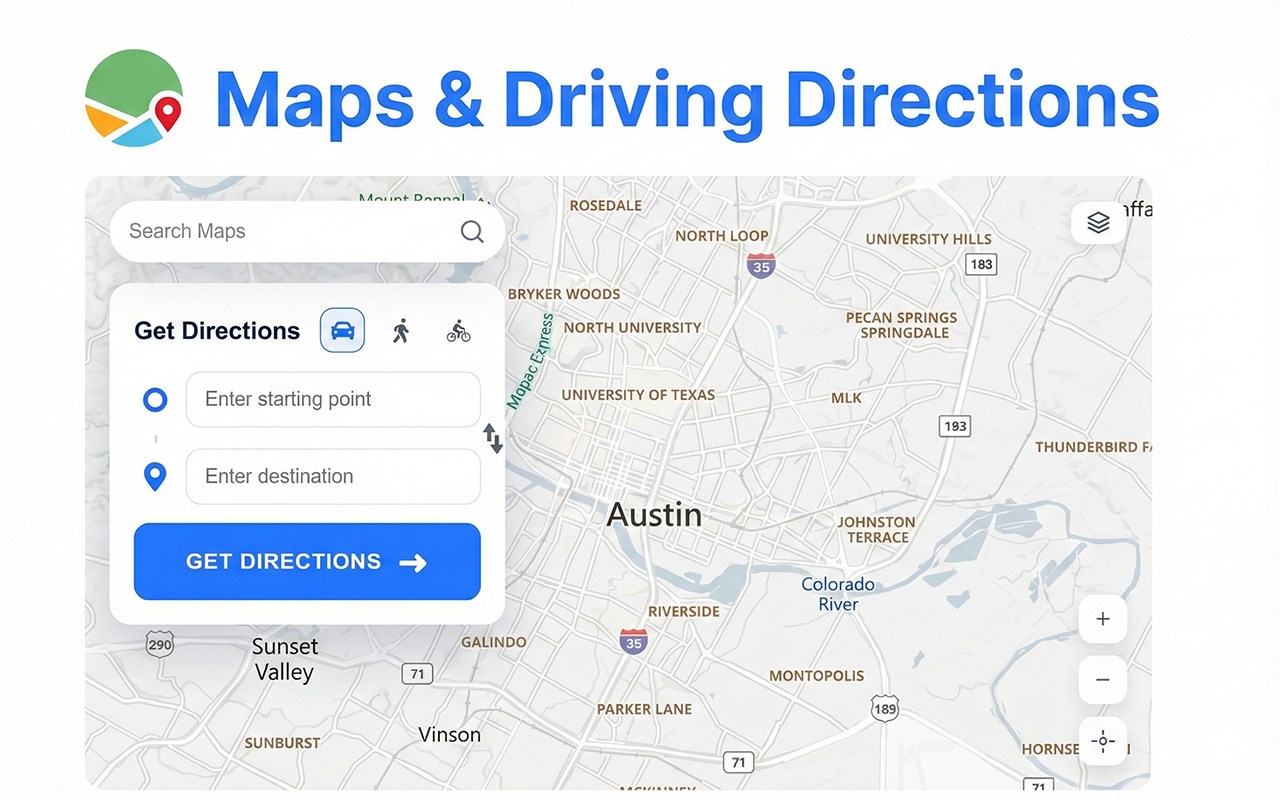 Maps & Driving Directions