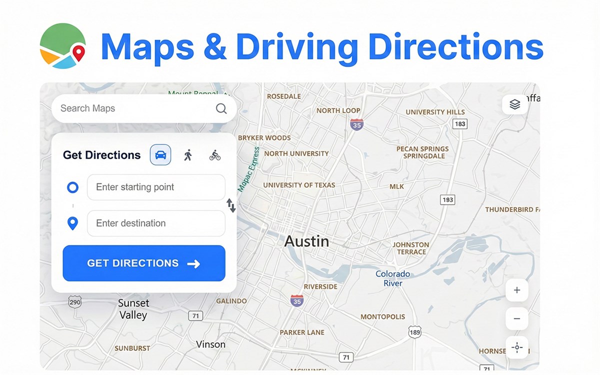 Maps & Driving Directions