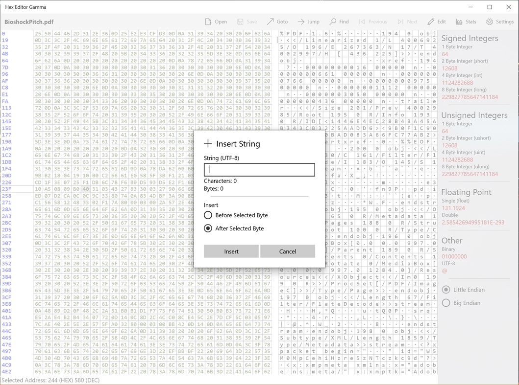 #5. Hex Editor Gamma (Windows) 게시자: Dark Wake Solutions