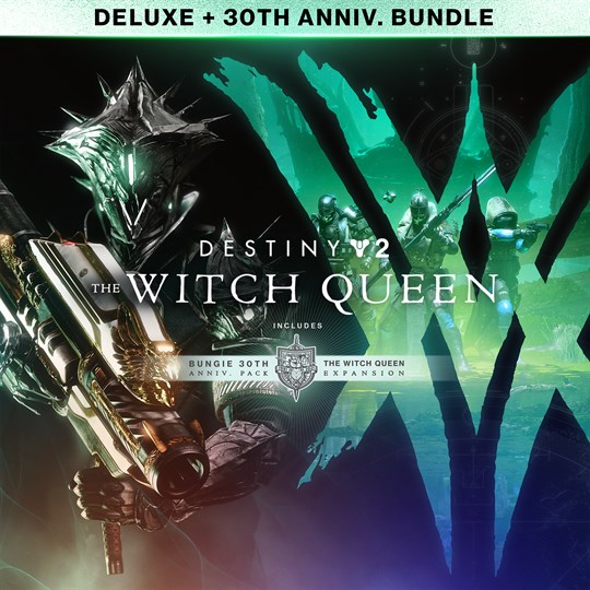 Destiny 2: The Witch Queen Deluxe + Bungie 30th Anniversary Bundle for xbox