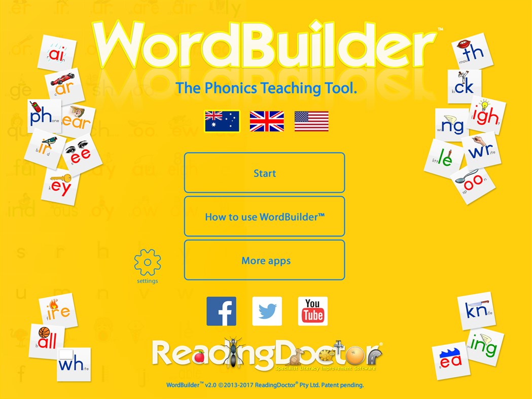 #5. Word Builder - The Phonics Teaching Tool (Windows) Ved: Reading Doctor Pty Ltd