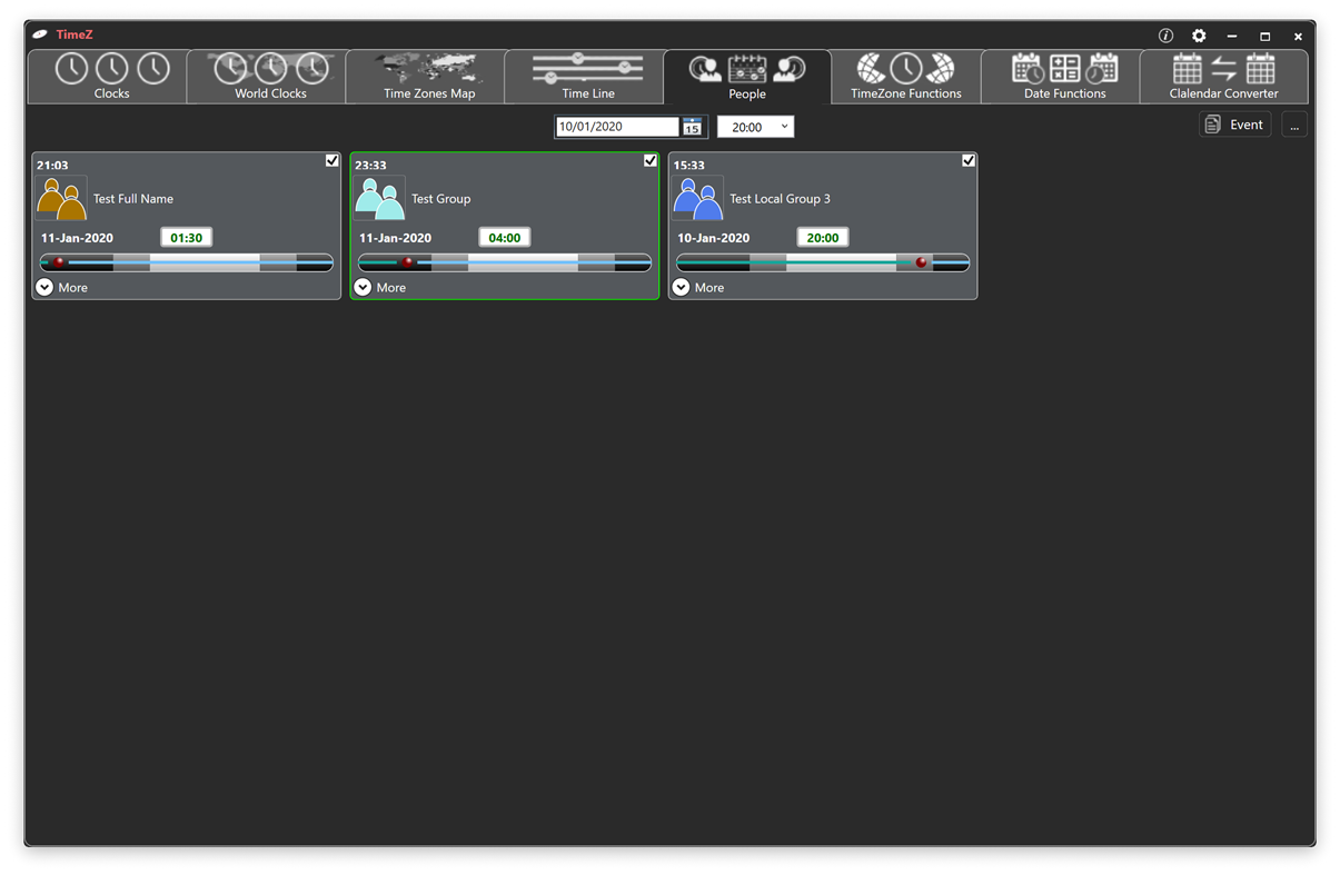 #5. TimeZ (Windows) Ved: Kiran Software Ltd