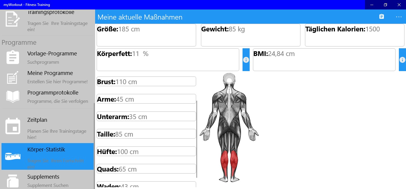 Mein Training Sport Fitness Muskelaufbau Beziehen Microsoft
