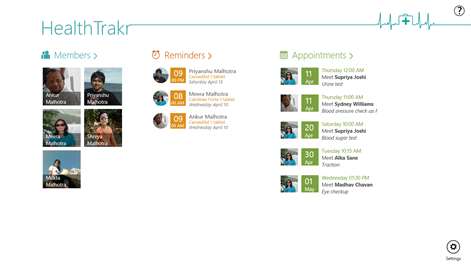 Family Health Records Screenshots 1